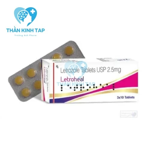 Letroheal 2.5mg - Thuốc điều trị ung thư vú